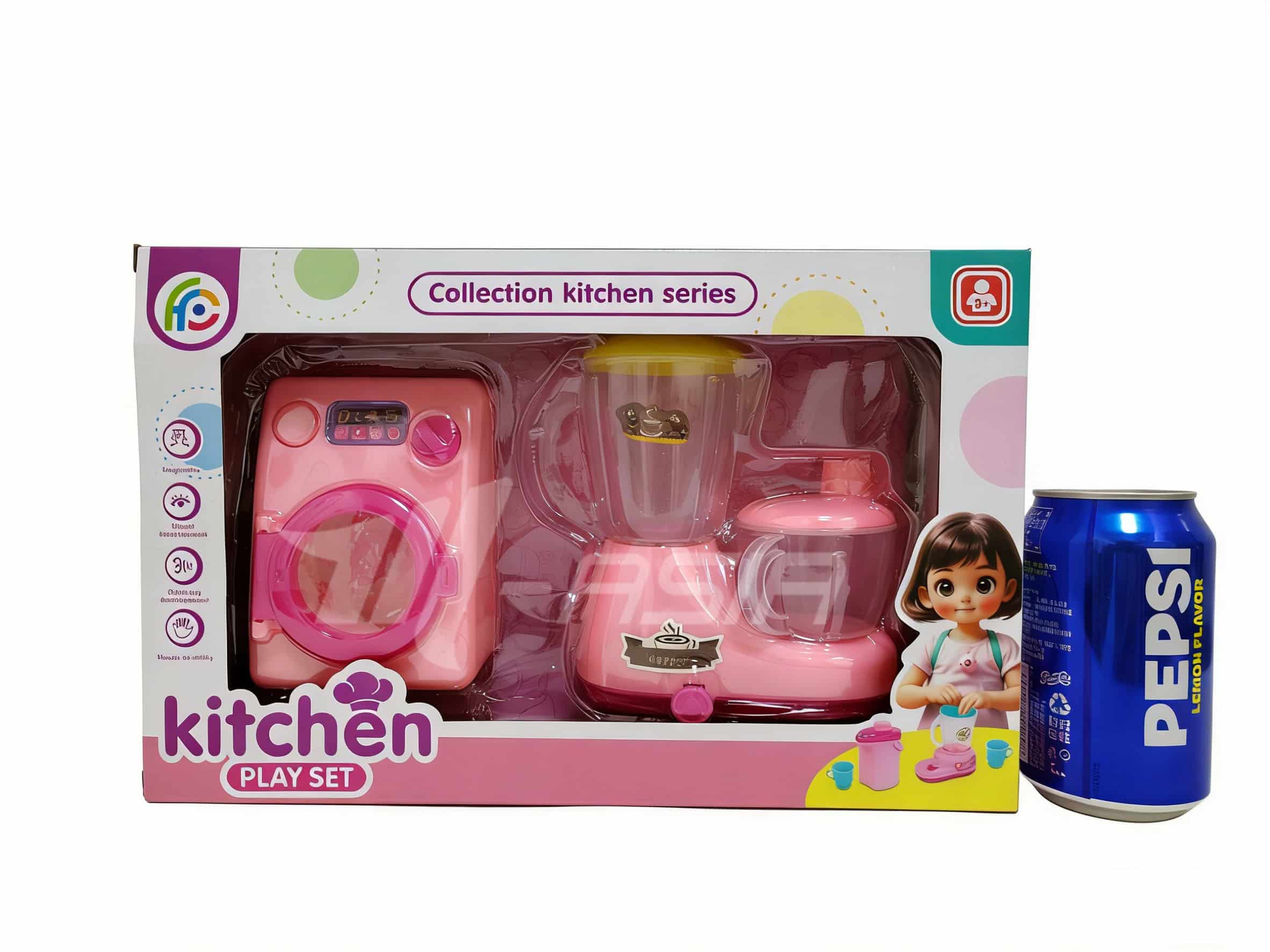 2pc Home appliance play set