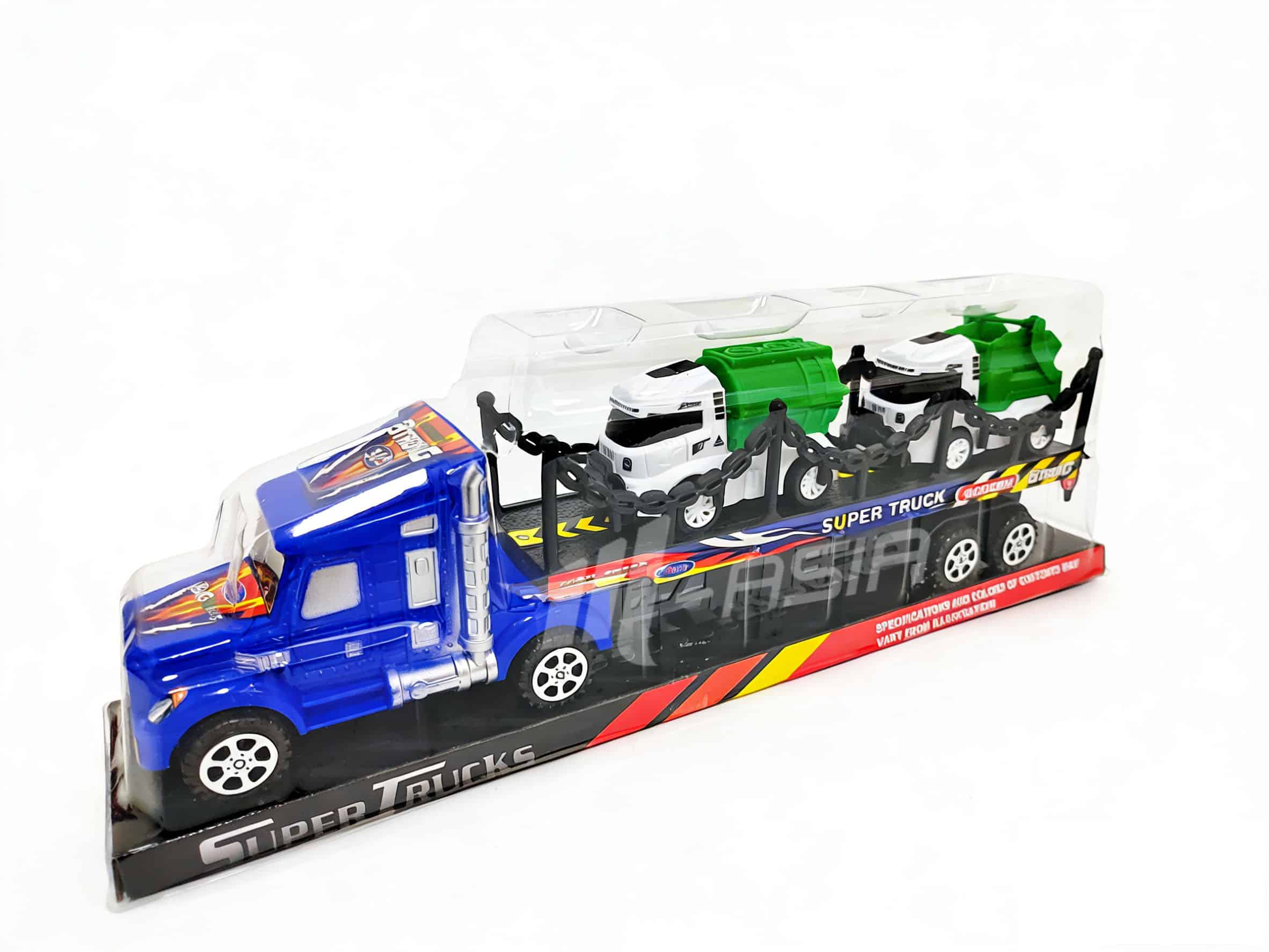 Container truck with cars - Image 2